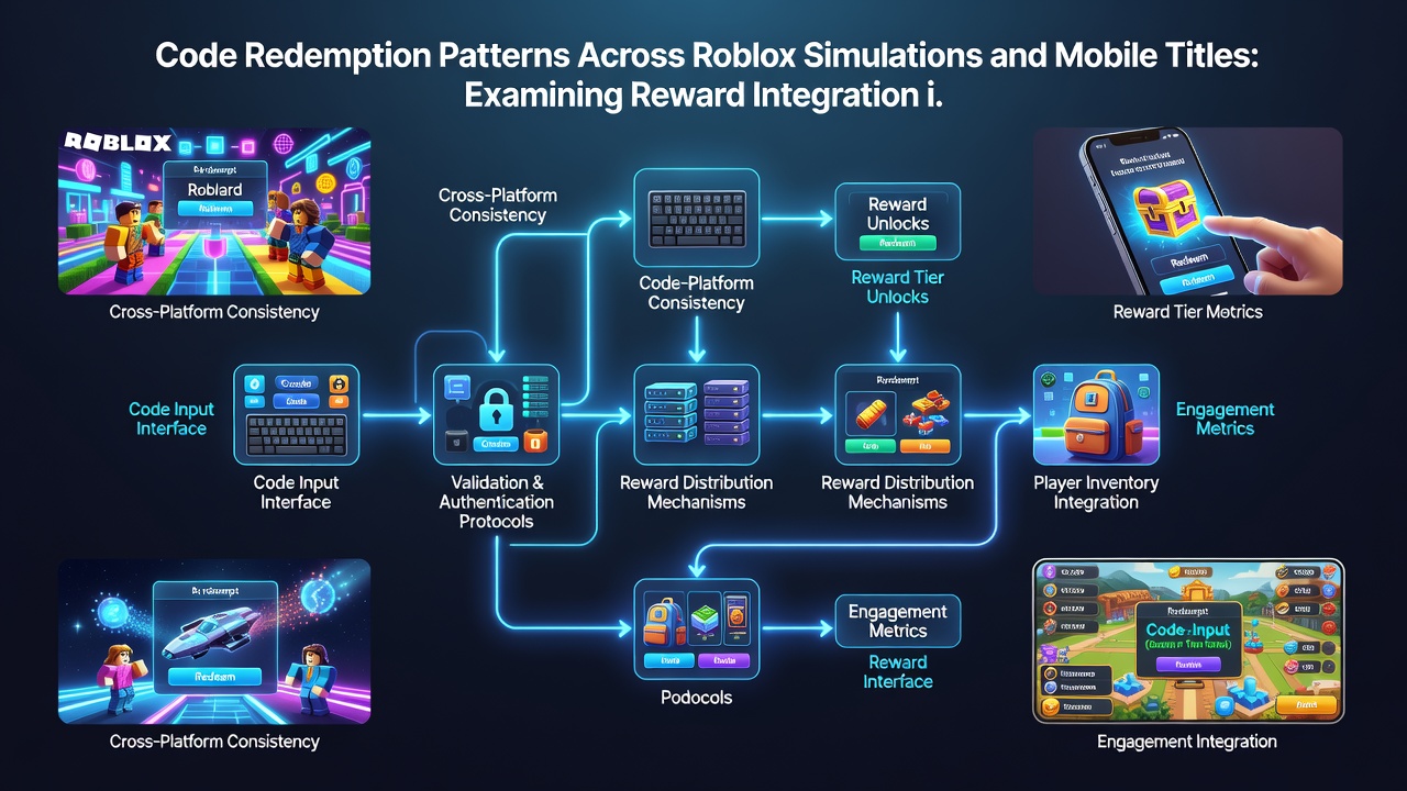 Detailed view of reward integration flows between Roblox simulations and mobile game platforms