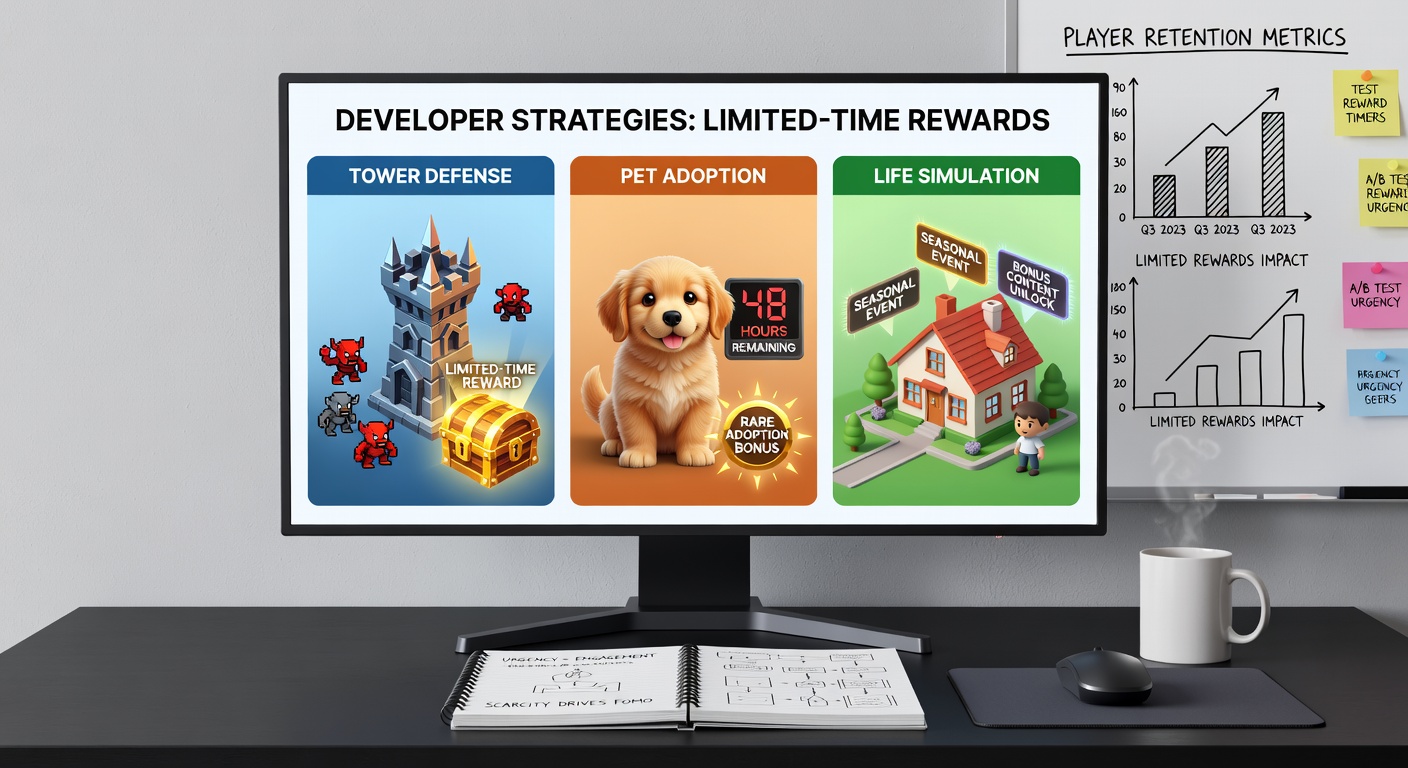 Player interface displaying countdown timers for pet adoption events