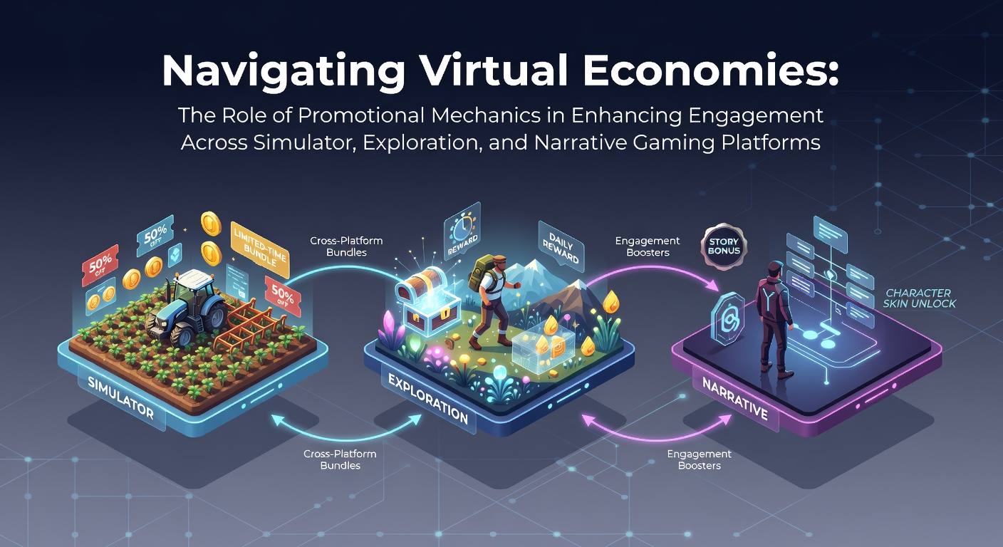 Virtual economy interface showing reward distribution across different gaming platforms